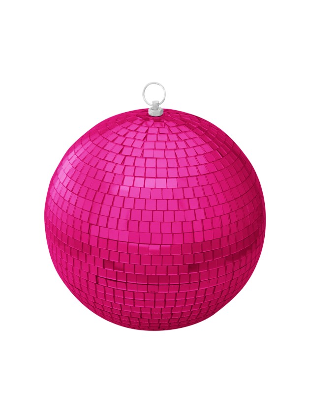 DISKOKUGEL FUCHSIA DIA 25CM X 26CM HT