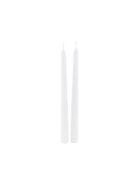 PACK 10 FACKELKERZEN WEISS 7H DIA 2CM X 25CM
