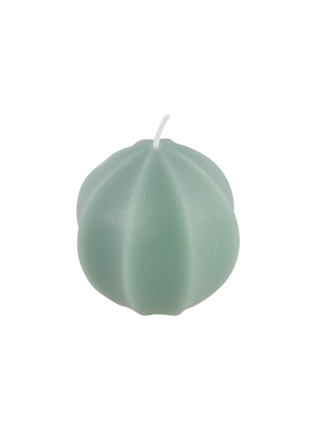 BOUGIE CARAMBOLE VERT SAUGE 7.1CM X 7.1CM X 7.2CM