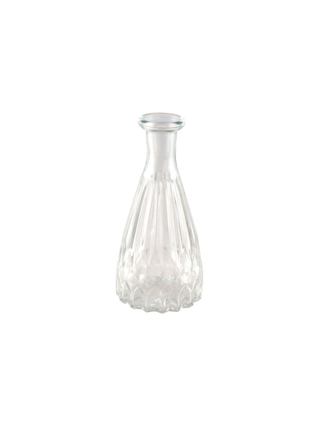 MINI VASE ALEXANDRINE VERRE TRANSPARENT DIA 5CM X 10.7CM