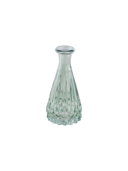MINI VASE ALEXANDRINE GLAS GRÜN SALBEI DIA 5CM X 10.7CM