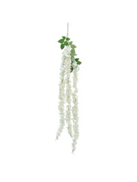 BRANCH WITH WHITE HYDRANGEA FLOWERS 170CM X 20CM X 5CM