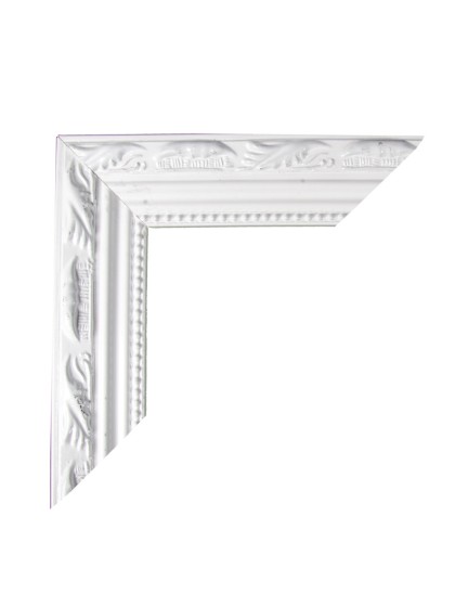 HOLZRAHMEN WEISS MOULURE 57CM X 67CM