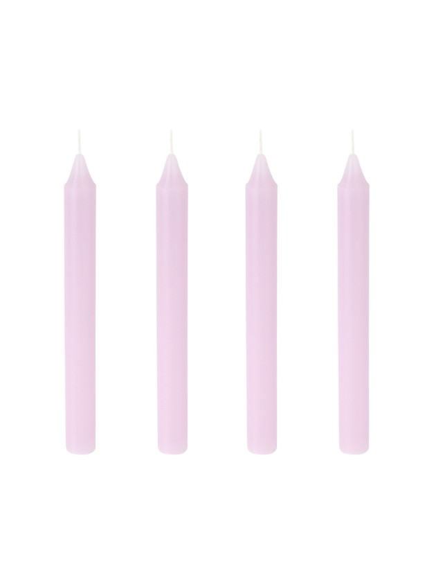 SET 4 FACKELKERZENX LAVENDEL DIA 2CM X 20CM