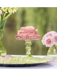 KERZE KAMELIE ROSA SEEROSE DIA 10.3CM X 4.2CM