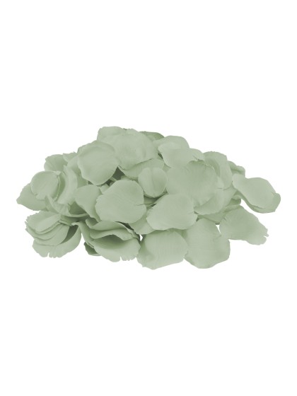 BEUTEL 250 ROSA BLÜTEN 3D SALBEIGRÜN SEEROSE CA. 4CM X 4CM