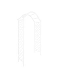 ARCHE VICTORIA BOIS BLANC 113CM X 40CM X 221CM