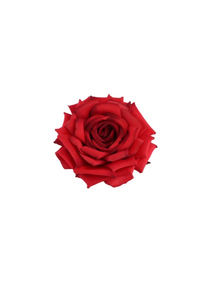 ROTER ROSENKOPF DIA 14CM X 6CM