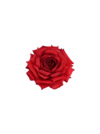 ROTER ROSENKOPF DIA 14CM X 6CM