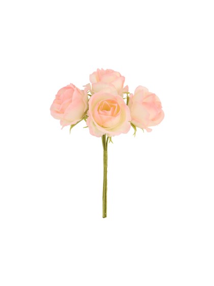 MINI BLUMENSTRAUSS WEISS/ROSA 9CM X 7CM X 12CM
