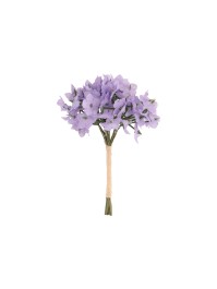 MINI BLUMENSTRAUSS HORTENSIE LILA 8CM X 7CM X 11CM