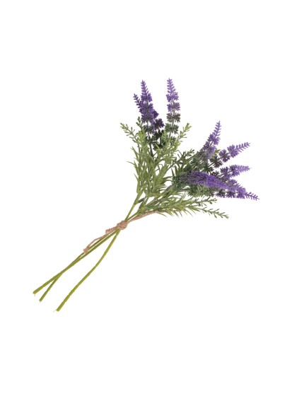BOUQUET LAVANDE 3 TIGES 22CM X 15CM X 40CM