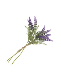 BOUQUET LAVANDE 3 TIGES 22CM X 15CM X 40CM