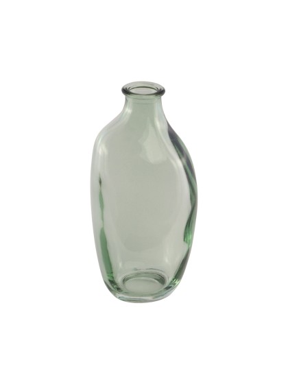 VASE VERRE NEBULA SOFT MINT 7.2CM X 5.6CM X 15CM