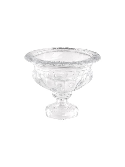 VASE VERRE ROND FLORENCE TRANSPARENT DIA 25CM X 21CM