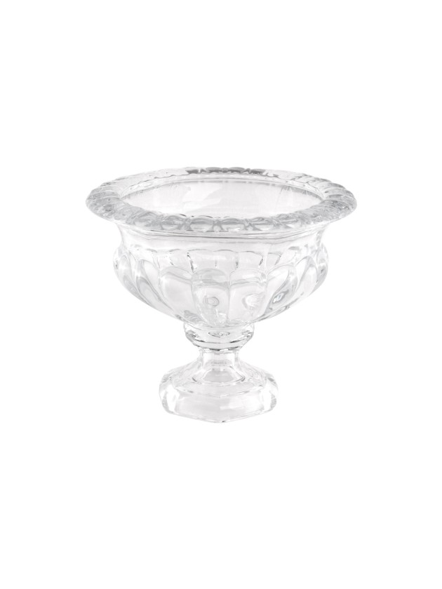 VASE VERRE ROND FLORENCE TRANSPARENT DIA 25CM X 21CM