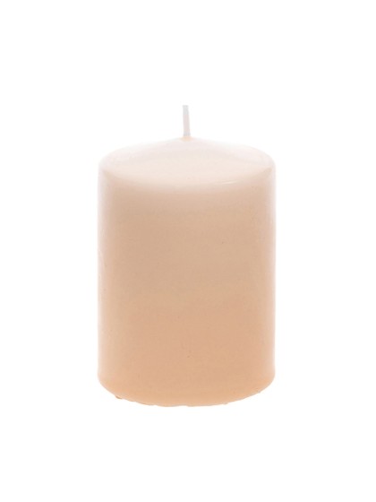 BOUGIE CYL PECHE 6CM X 10CM