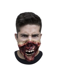 DEMI MASQUE ZOMBIE 