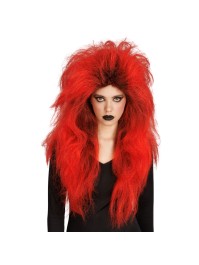 PERRUQUE DE SORCIERE CHEVEUX ROUGES 65CM