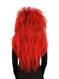PERRUQUE DE SORCIERE CHEVEUX ROUGES 65CM