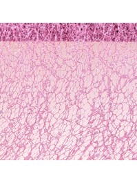 TISCHBANDGLITTER ALT ROSA 10CM X 5M