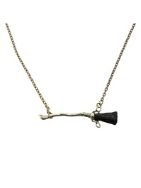 WITCH BROOM NECKLACE 