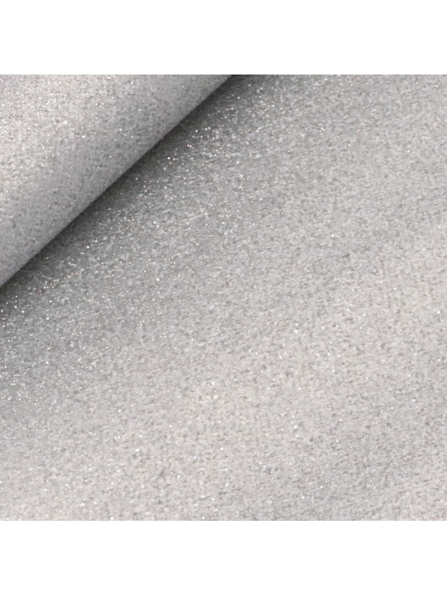 CHEMIN DE TABLE PAILLETTES PREMIUM ARGENT 30CM X 5M