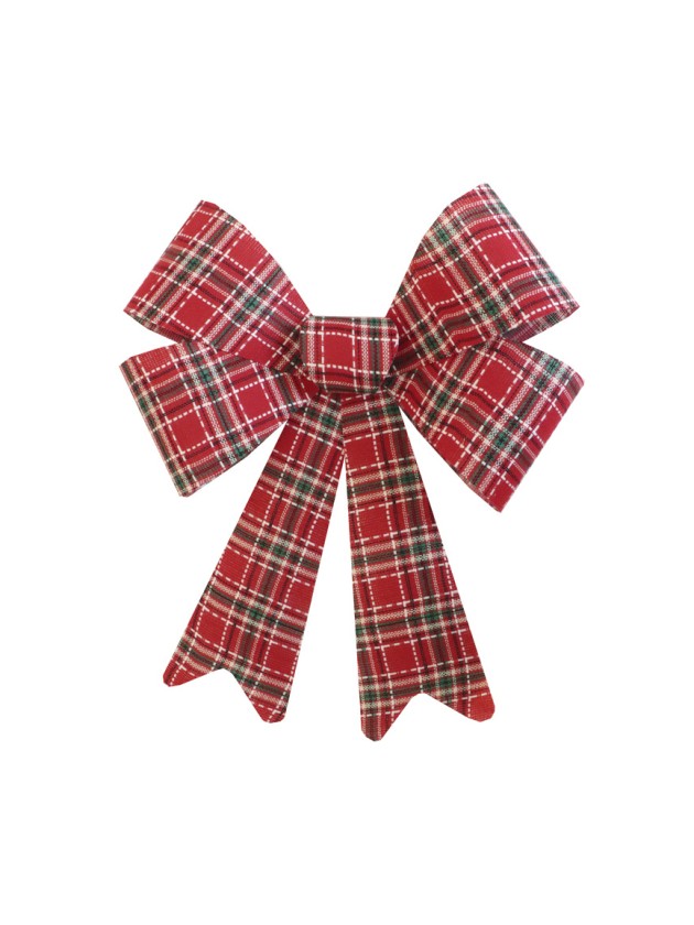 1 NOEUD TARTAN 36.5CM X 50.8CM