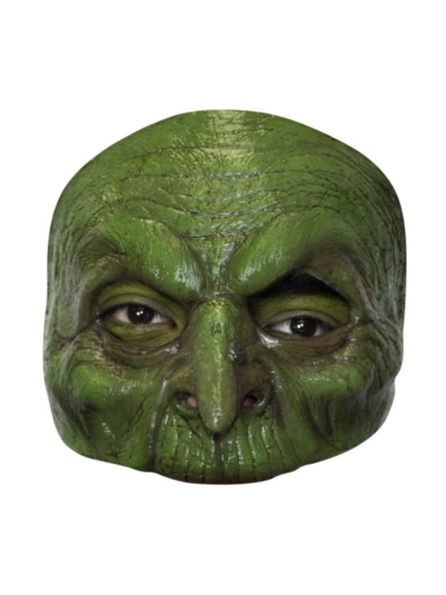 DEMI MASQUE VIEILLE SORCIERE 