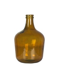 VASE JOANA 12L AMBER DIA 27CM X 42CM