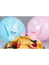 CAKE TOPPER JUNGE ODER MÄDCHEN 27CM X 15CM