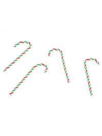 BAG OF 4 CANDY CANES 4CM X 16CM