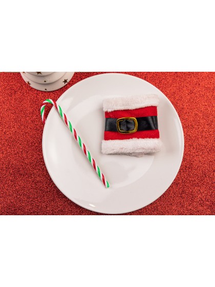 BAG OF 4 CANDY CANES 4CM X 16CM