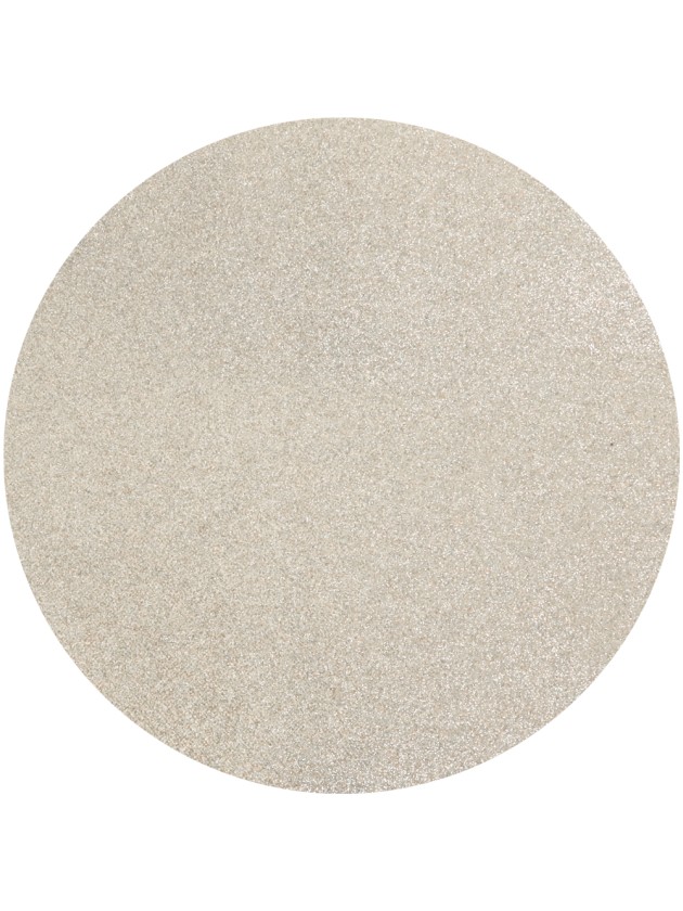 6 PLACEMATS GLITTER PREMIUM MERCURIZED GOLD DIA 34CM