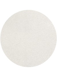 6 TISCHSETS PAILLETTEN PREMIUM WEISS SCHILLERND DIA 34CM