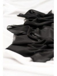 CHEMIN DE TABLE TOUCHE DE VENT NOIR 28CM X 5M