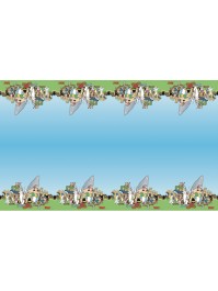 TISCHDECKE PAPIER RECYCLABLE 40GSM ASTERIX® 136CM X 228CM