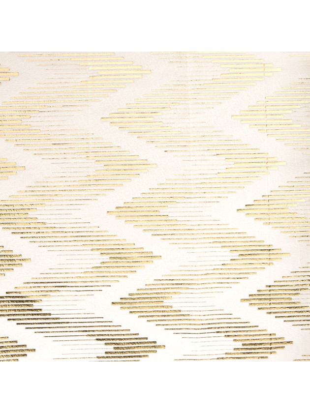 TISCHLÄUFER SAMT ECRU EQUALIZER IMPRESSION GOLD 28CM X 3M