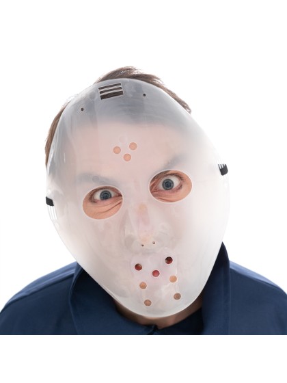 GLOW IN THE DARK HOCKEY MASK 