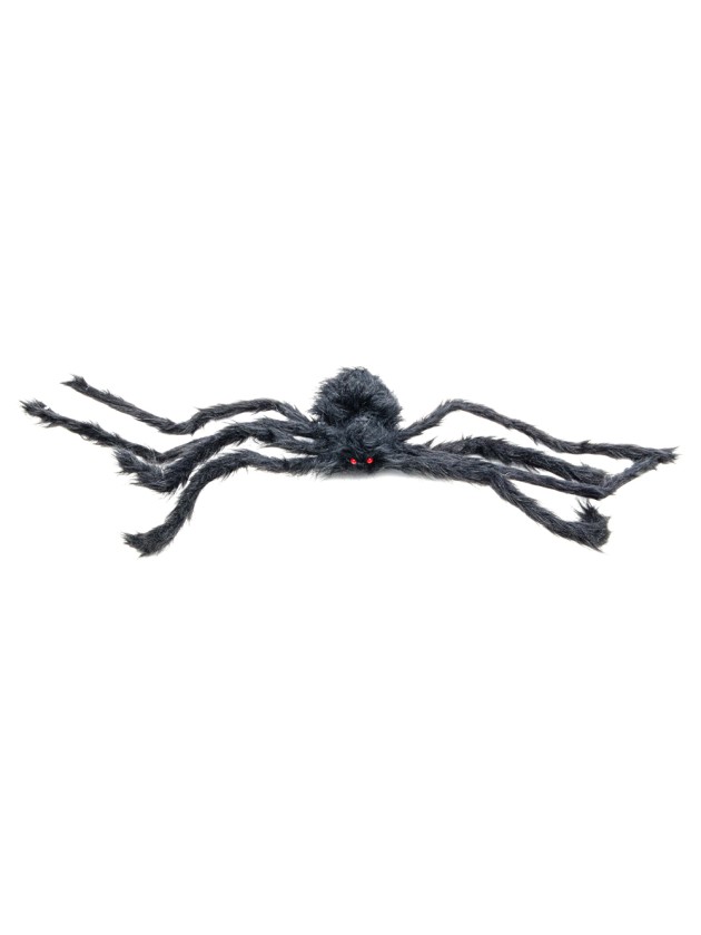 SPINNE BEHAART SCHWARZ 90CM X 15CM X 5CM