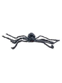 SPINNE BEHAART SCHWARZ 90CM X 15CM X 5CM