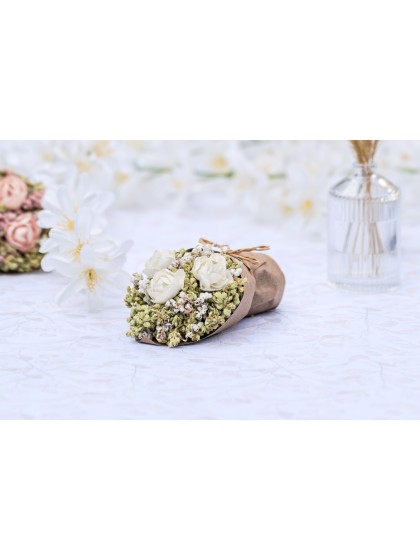 TABLE RUNNER CHIFFON LEAVES 28CM X 3M