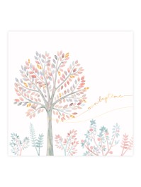20 SERVIETTES PAPIER 3 PLIS MON BAPTEME 33CM X 33CM