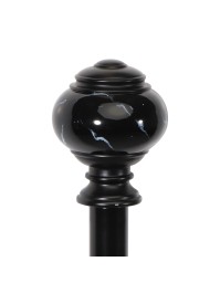 CANNE METAL BOULE EFFET MARBRE 6CM X 95CM