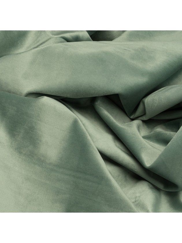 NAPPE VELOURS LUXE 210GSM VERT SAUGE 145CM X 240CM