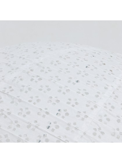 BIG SIZE WHITE PAPER LANTERN FLOWERS DIA 60CM X 56CM