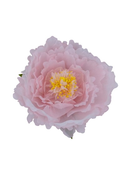 PINK TULLE PEONY HEAD DIA 28CM X 10CM
