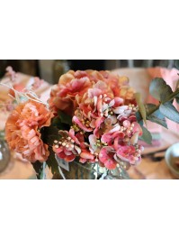 STIEL HORTENSIE BOURGEONS ROSA 35CM