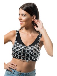 TOP FESTIVAL DIAMANTEN TRANSPARENT Einheitsgröße