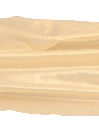 VOILE MERRY GOLD BLANC/OR 60CM X 3M